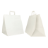 Customized 36X30X36 CM 36X30X36 CM | PAPER SAFARI BAG WIDE BOTTOM| FLEXO PRINTING IN ONE COLOR ON 2 SIDES | KRAFT PAPER WHITE...