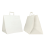 Customized 40X35X35 CM 40X35X35 CM | PAPER BOX BAG | FLEXO PRINTING IN ONE COLOR ON 2 SIDES | KRAFT PAPER WHITE/NATURAL