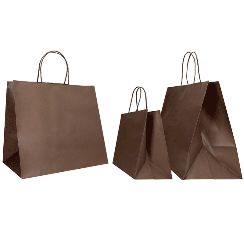 35x22x32+6 CM 35x22x32+6 CM | SAC PAPIER SAFARI FOND LARGE | IMPRESSION FLEXO EN UNE COULEUR SUR LES 2 FACES