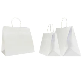 35x22x32+6 CM 35x22x32+6 CM | SAC PAPIER SAFARI FOND LARGE | IMPRESSION FLEXO EN UNE COULEUR SUR LES 2 FACES