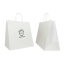 Sac papier personnalisé Safari 32x20x33 CM | SAC PAPIER SAFARI FOND LARGE | IMPRESSION FLEXO EN UNE COULEUR SUR LES 2 FACES