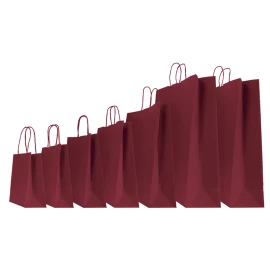 36x12x41 CM 36x12x41 CM | SAC PAPIER SAFARI | IMPRESSION FLEXO EN UNE COULEUR SUR ZONES PRÉDÉFINIES SUR LES 2 FACES