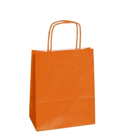 Customized 54x14x45 54x14x45 CM | PAPER BAG SAFARI | FLEXO PRINTING IN ONE COLOR ON PRE-DEFINED AREAS ON BOTH SIDES