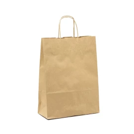 Customized 36x12x41 36x12x41 CM | PAPER BAG SAFARI | FLEXO PRINTING IN ONE COLOR ON PRE-DEFINED AREAS ON BOTH SIDES