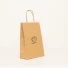 Customized 26x11x34,5 26x11x34,5 CM | PAPER BAG SAFARI | FLEXO PRINTING IN ONE COLOR ON PRE-DEFINED AREAS ON BOTH SIDES