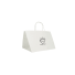 Customized Personalized shopping bag Safari 34X34X25 CM | PAPER SAFARI BAG WIDE BOTTOM| FLEXO PRINTING IN ONE COLOR ON 2 SIDE...
