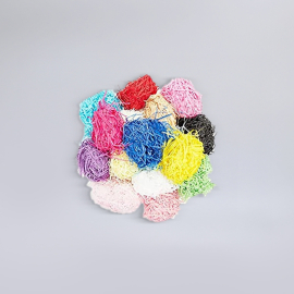 Shredded « Fluffy » paper filler for boxes