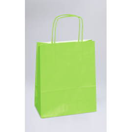 Twisted handles bag - kraft paper.