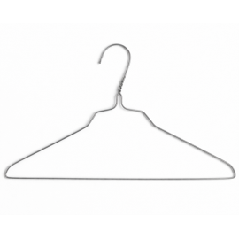 Cintre métal crochet rond