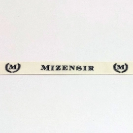 Ruban gros grain 9 MM | RUBAN GROSGRAIN | IMPRESSION EN SÉRIGRAPHIE